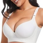 Plus Size Push Up Bras for Women Hide Back Fat Smoothing Bra Underwire Support Bras 34B to 46DD