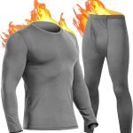 Long Johns Thermal Underwear Set for Men Thermal Base Layer Cold Weather Bottom Top